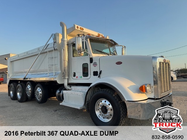 2016 Peterbilt 367 QUAD-AXLE DUMP