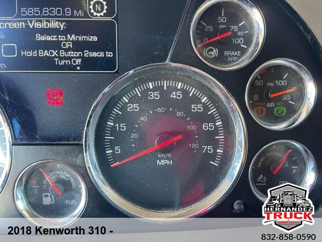 2018 Kenworth 310 -