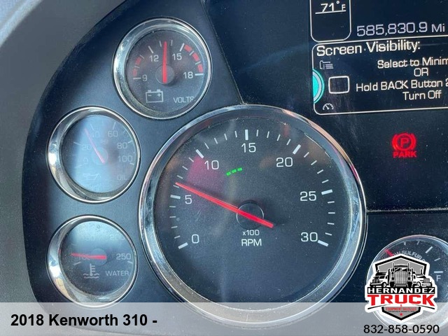 2018 Kenworth 310 -