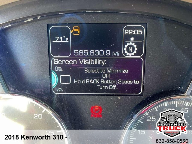 2018 Kenworth 310 -