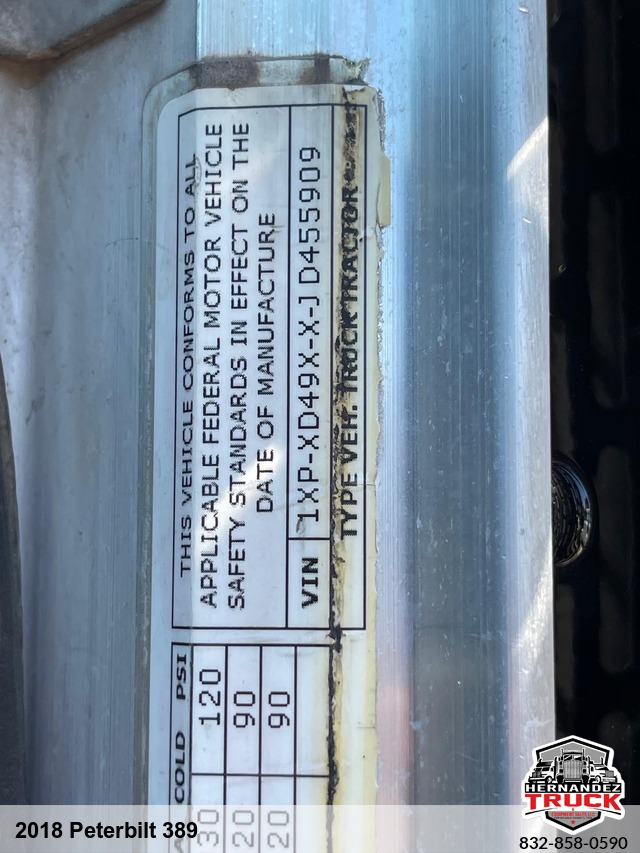 2018 Peterbilt 389 -