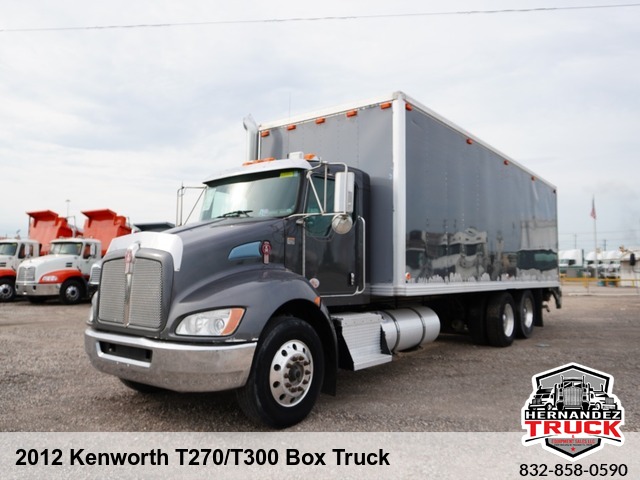 2012 Kenworth T270/T300 box truck