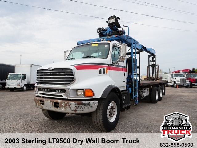 2003 Sterling LT9500 Dry Wall Boom Truck