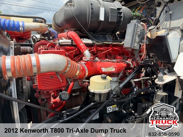 2012 Kenworth T800 Tri-Axle Dump Truck