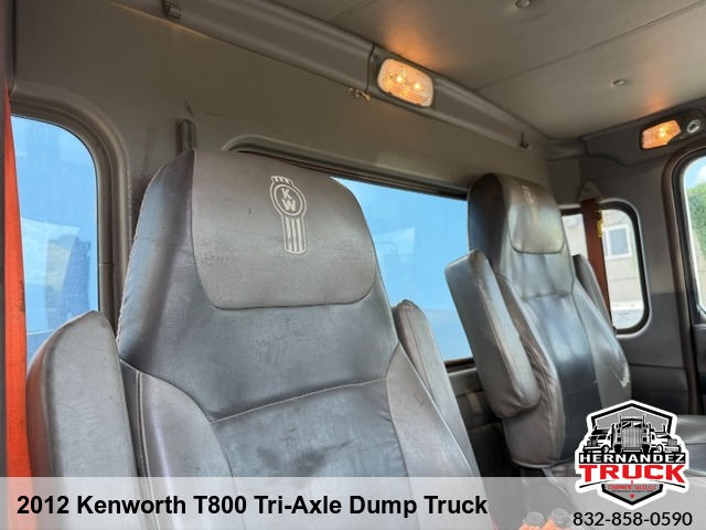 2012 Kenworth T800 Tri-Axle Dump Truck
