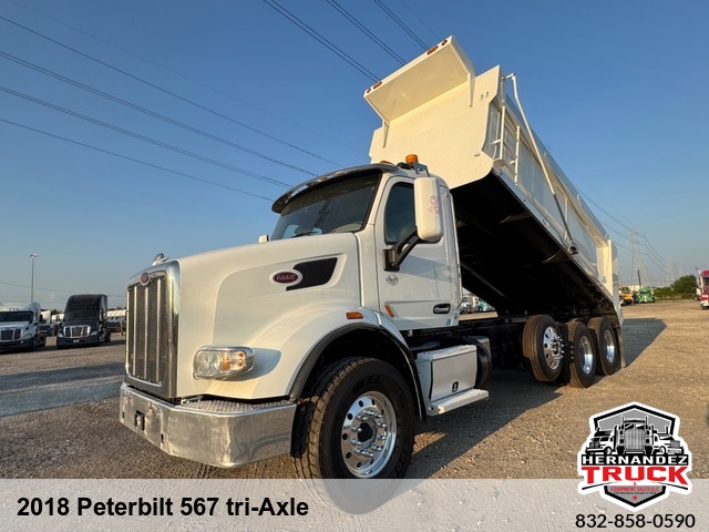 2018 Peterbilt 567 tri-Axle 